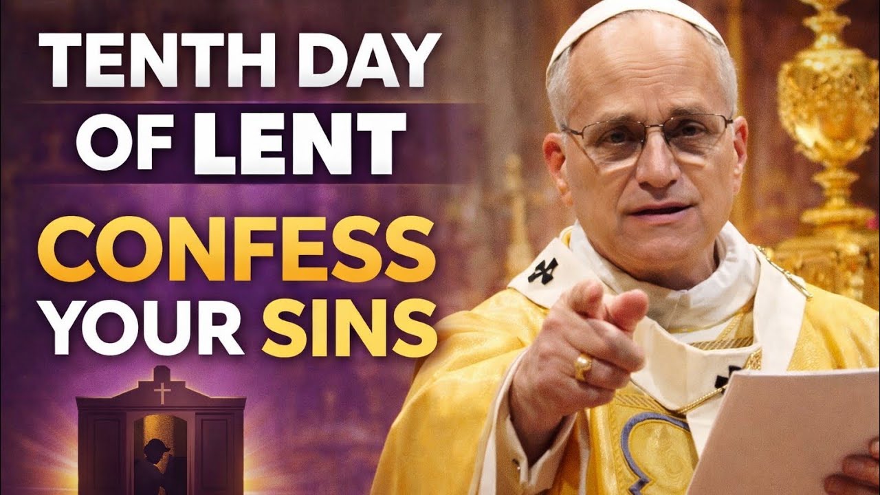 Day 10 of Lent | Catholic Confession and the Power of God’s Mercy.