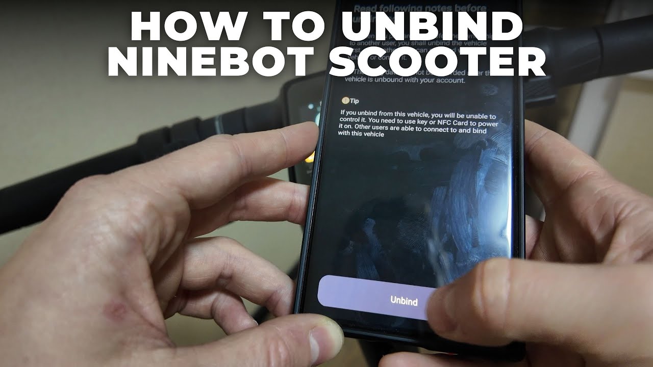 Как отвязать самокат Ninebot от приложения &mdash; полное руководство (2025)