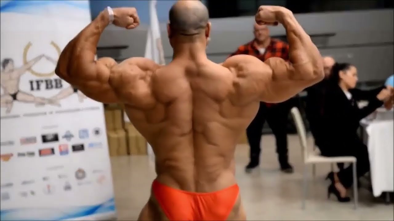Bodybuilders backstage - IFBB World Amateur Bodybuilding Championships Spain 2016