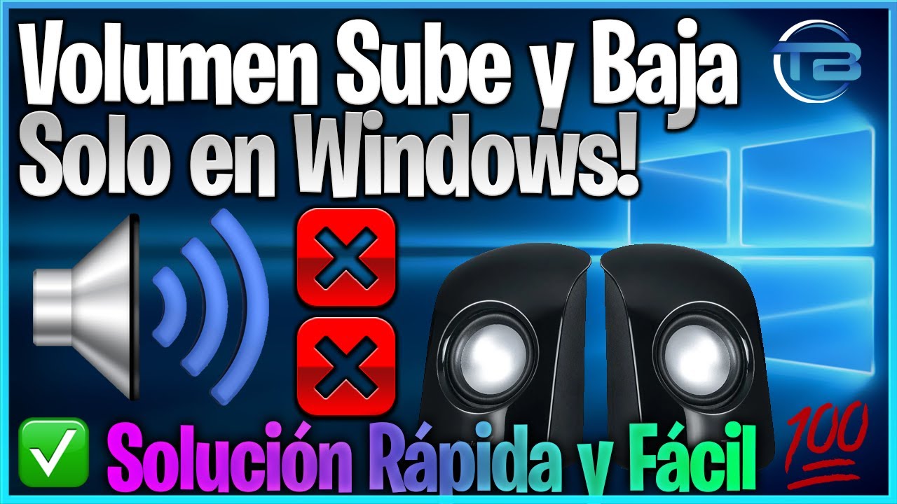 Error Volumen se Sube y Baja solo en Windows 10 (2021) 🔉 Solución al problema de Sonido del Sistema.