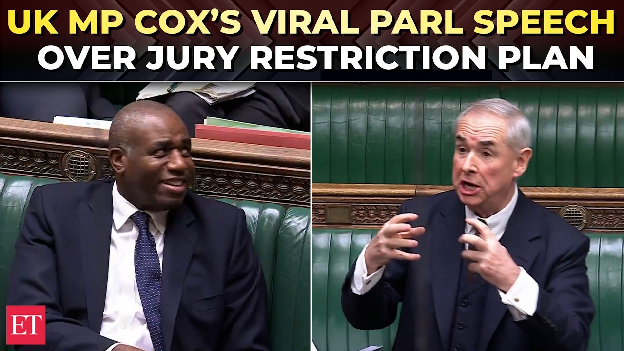 'Moment you make jury trial subject to…': UK MP Geoffrey Cox rips David Lammy's judicial reform plan