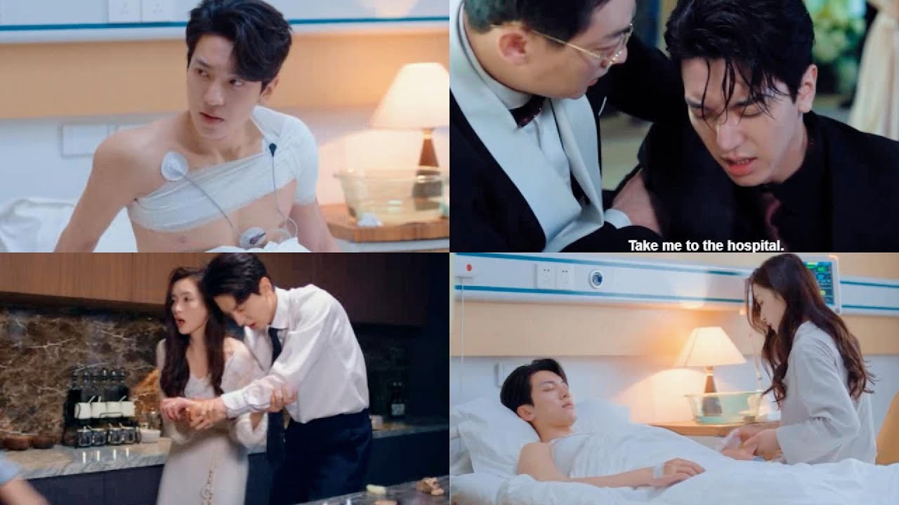 when he felt excruciating pain many times and was in a coma. sick male lead cdrama hurt scene