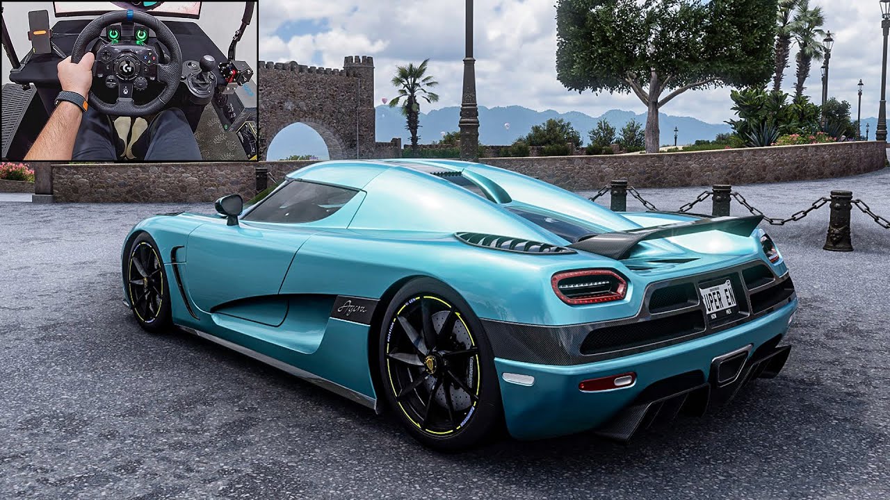 Koenigsegg Agera - Forza Horizon 5 | Logitech G923 Steering Wheel
