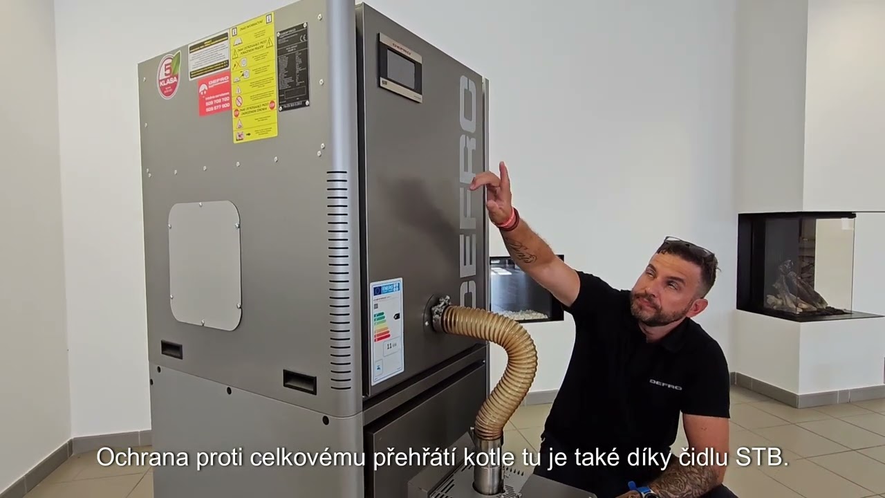 DEFRO - peletový kotel CALORI