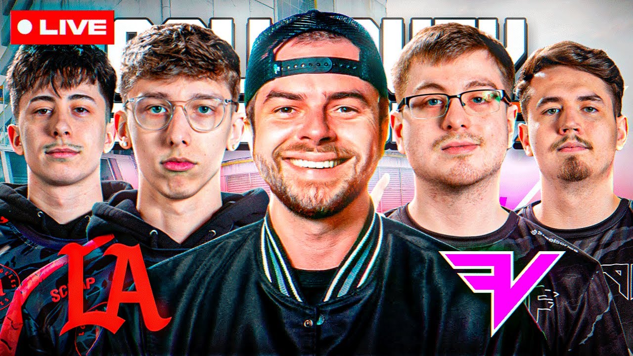 FIRST CDL WATCH PARTY OF THE YEAR 🔥 LA THIEVES vs FAZE VEGAS 🔥 100T NADESHOT