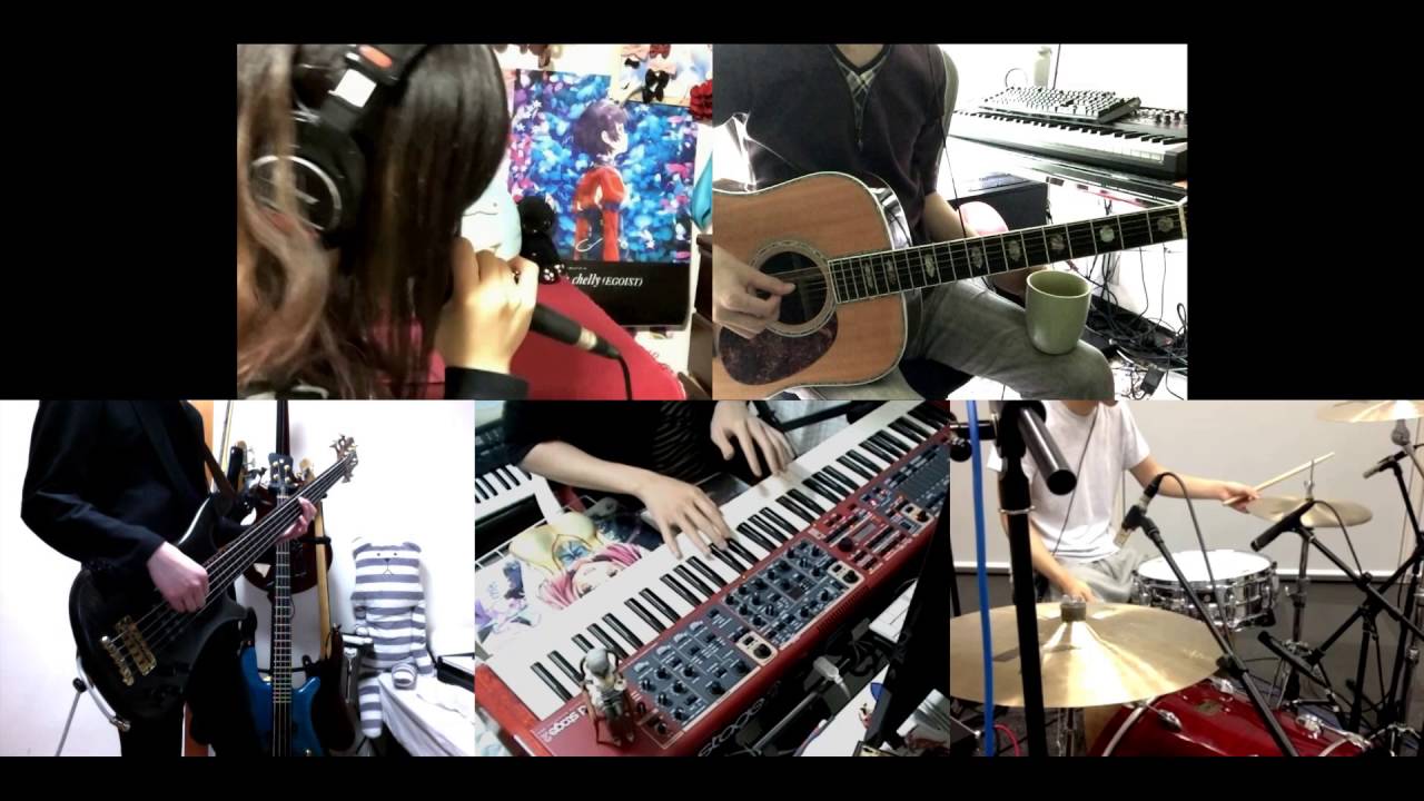 [HD]Koutetsujou no Kabaneri ED [ninelie] Band cover