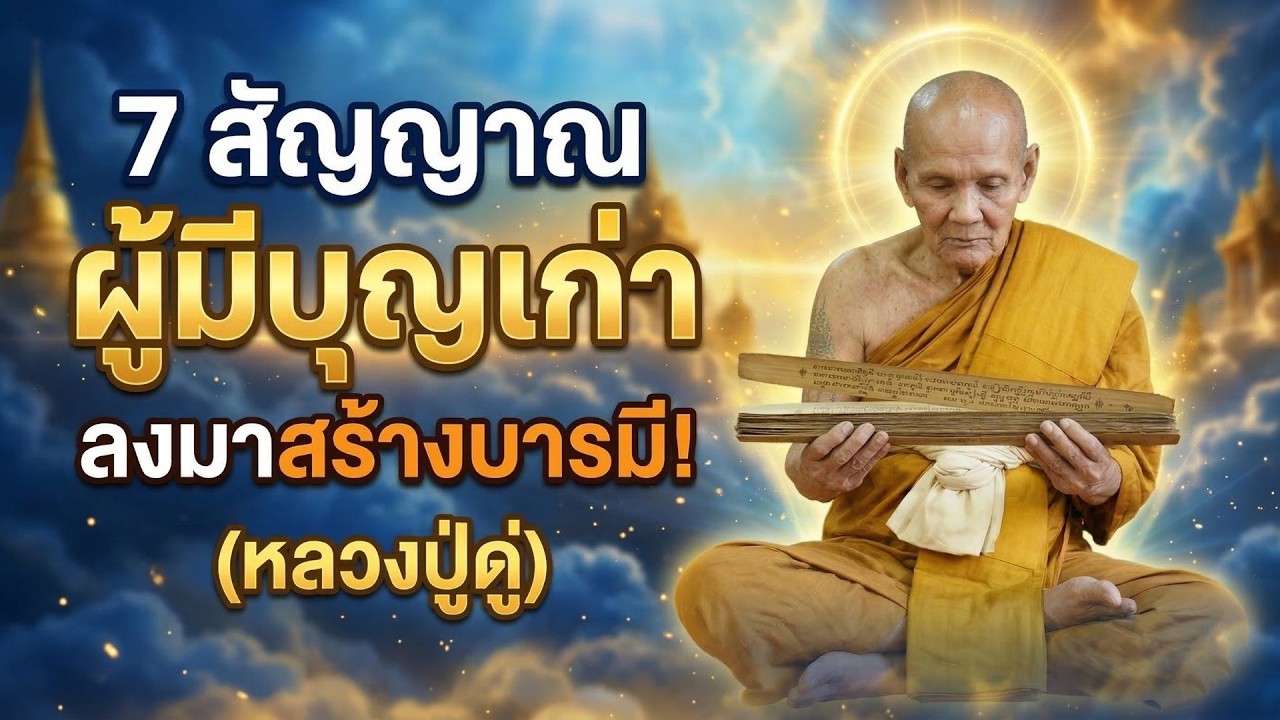 7 สัญญาณเตือน! คุณคือ ผู้มีบุญเก่า ที่ลงมาเกิดเพื่อสร้างบารมี #หลวงปู่ดู่ #บารมีธรรม #ธรรมะก่อนนอน