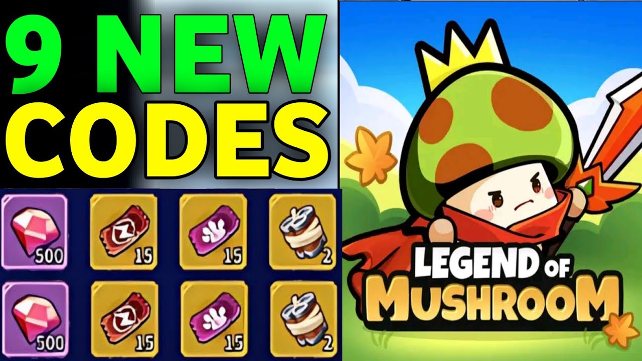 New Year Legend Of Mushroom Codes 2025 - New Legend Of Mushroom Redeem Codes - Gameplay