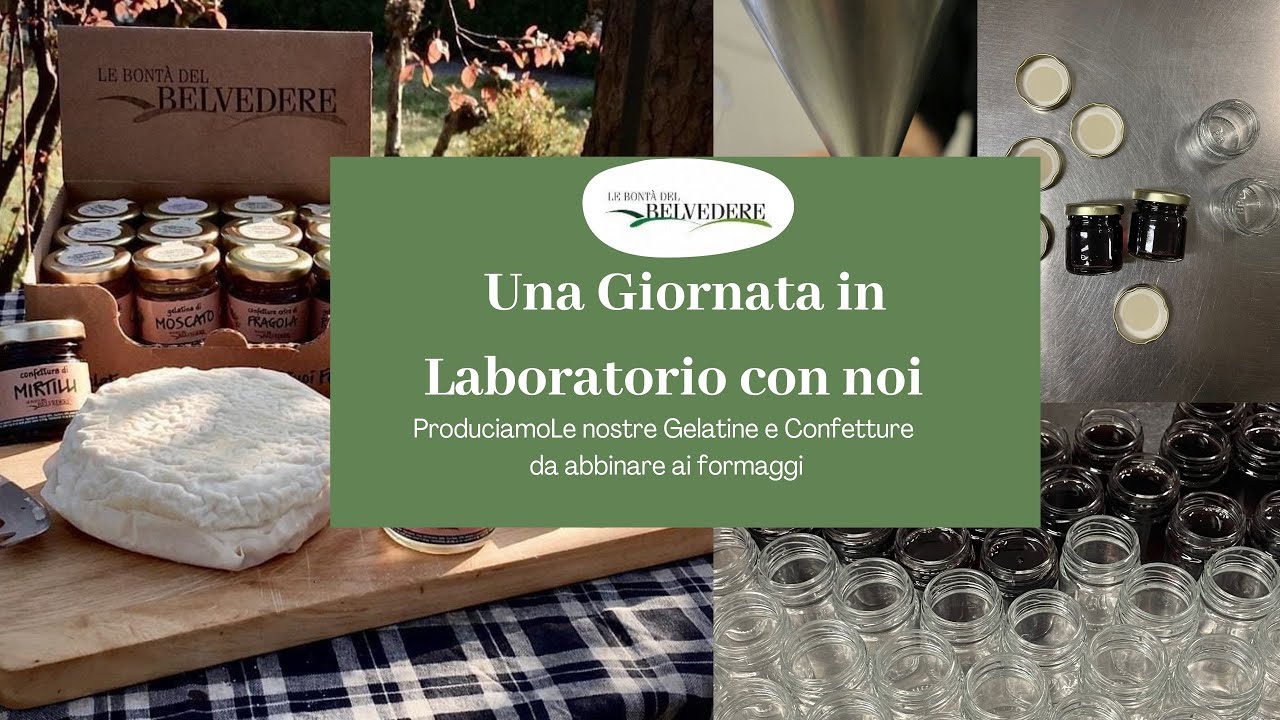 UNA GIORNATA IN LABORATORIO|| produciamo insieme le nostre Gelatine e Confetture da abbinamento