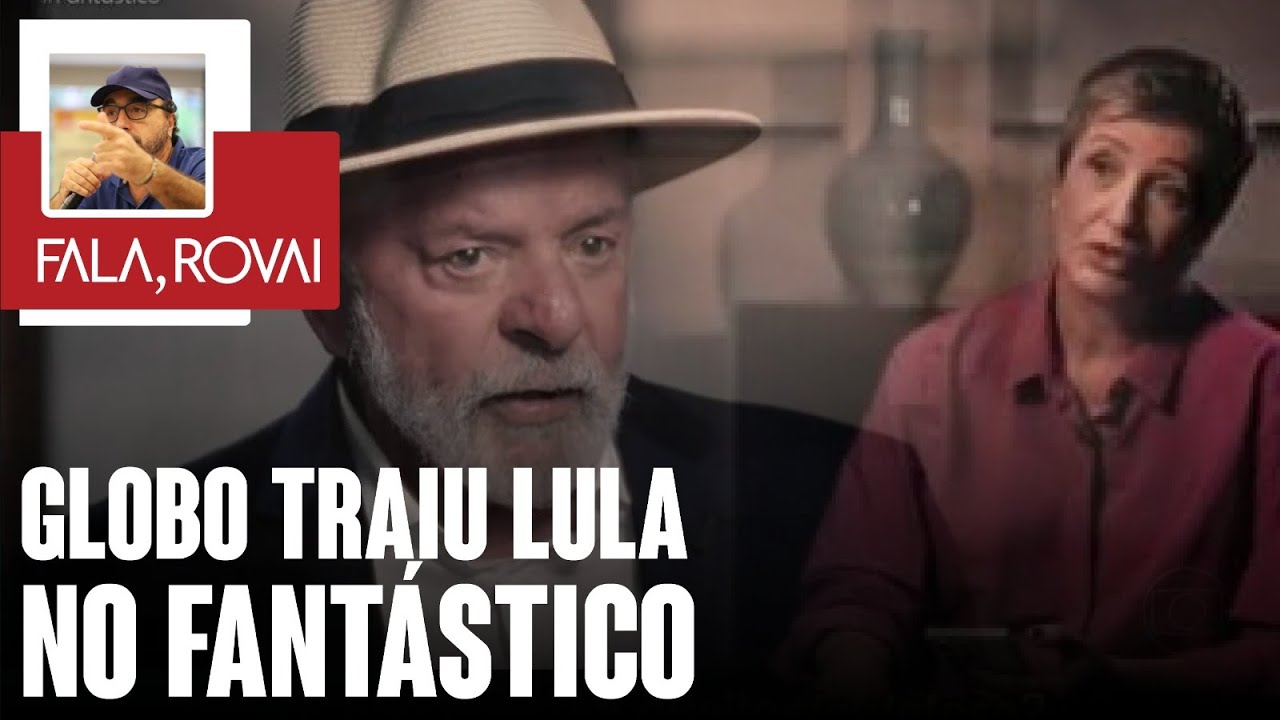 LULA foi ao FANTÁSTICO e GLOBO editou entrevista para defender MORO e LAVA JATO