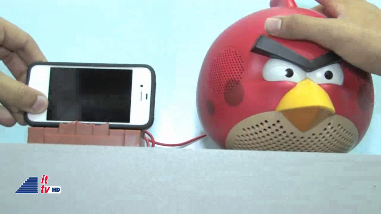 IFA 2011: Angry Birds Speaker Systems by Gear4