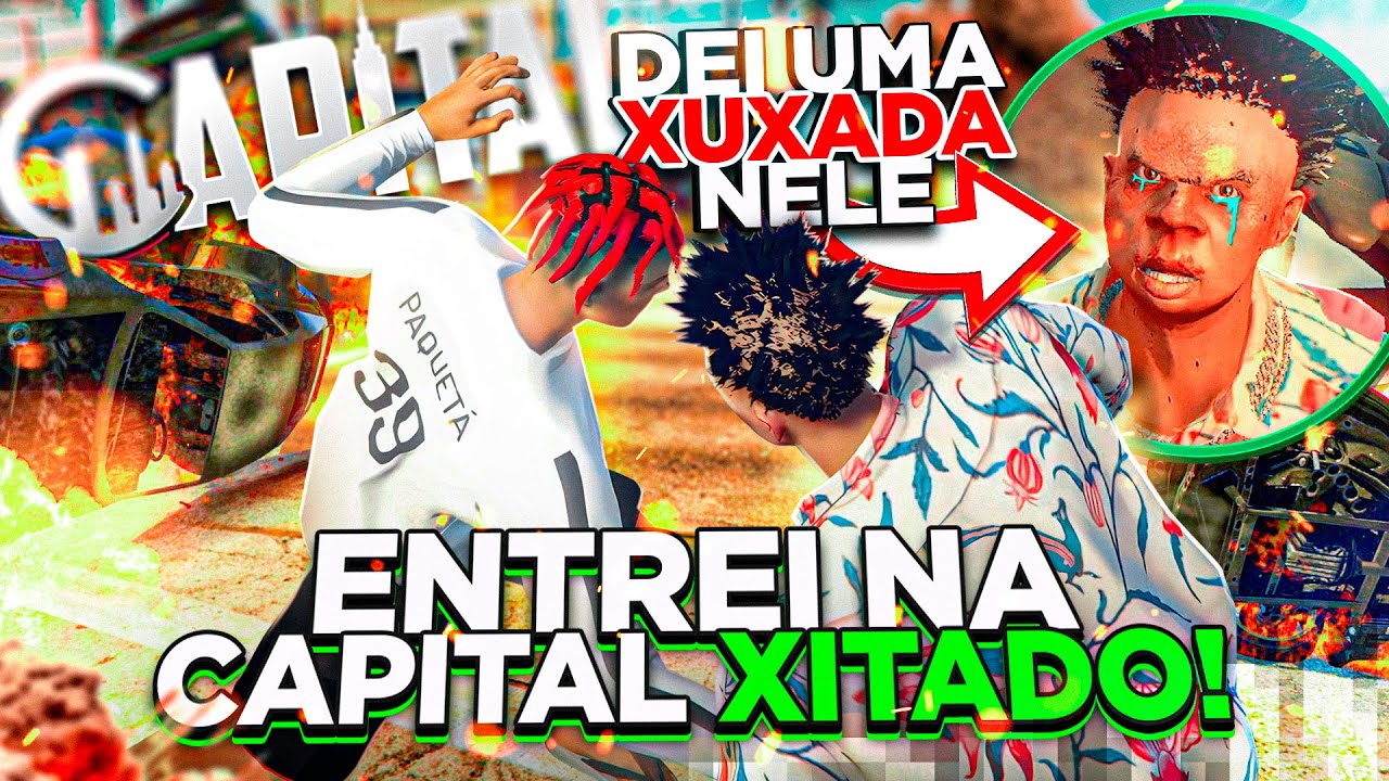 ENTREI NA CAPITAL RP E EXPLODI O PAULINHO O LOKO COM MOD MENU NO GTA RP! - ECLYPSE MENU