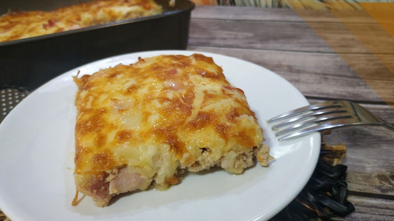 PASTEL DE PATATA Y CARNE, Receta fácil con un resultado cremoso, en MAMBO!!!
