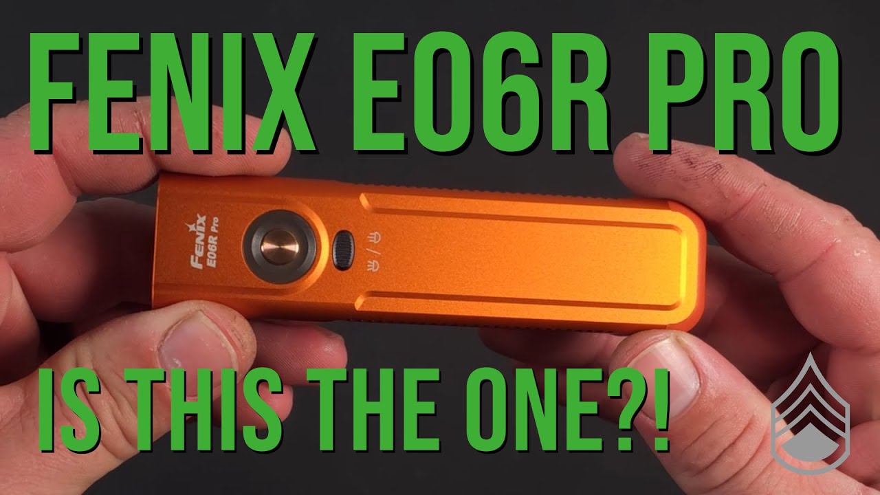 Fenix E06R Pro - This Might Just Be The One!
