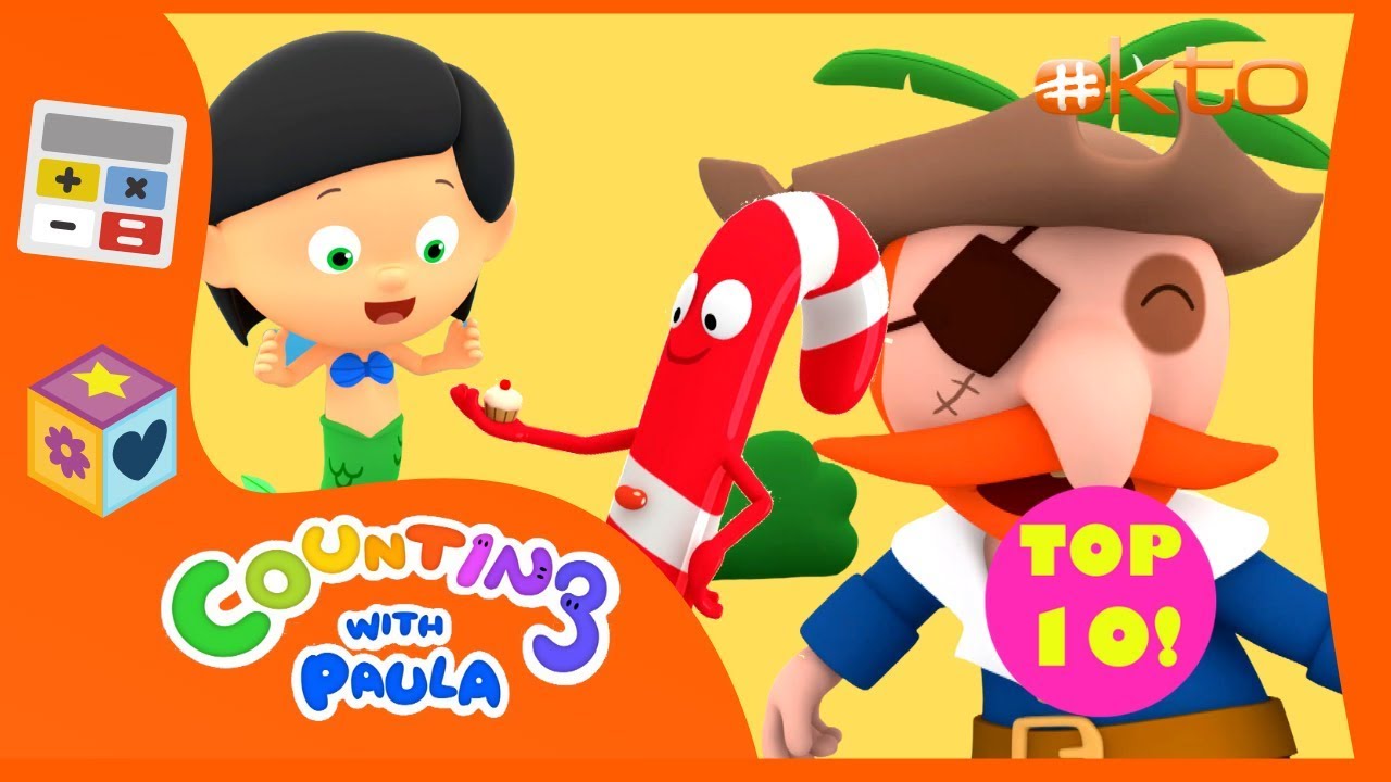 Counting with Paula | Your Favourite Top 10 Counting with Paula Characters