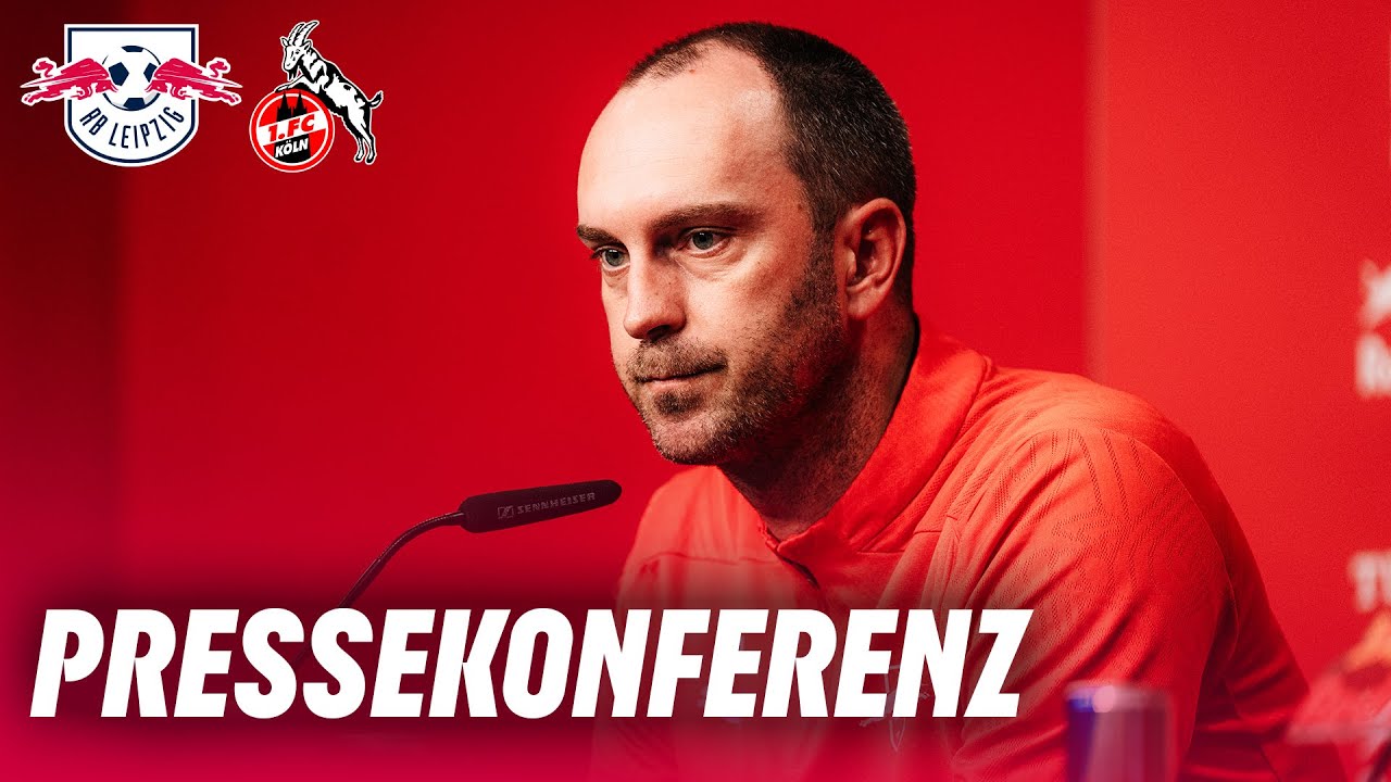 Pressekonferenz nach RB Leipzig - 1. FC Köln | Bundesliga