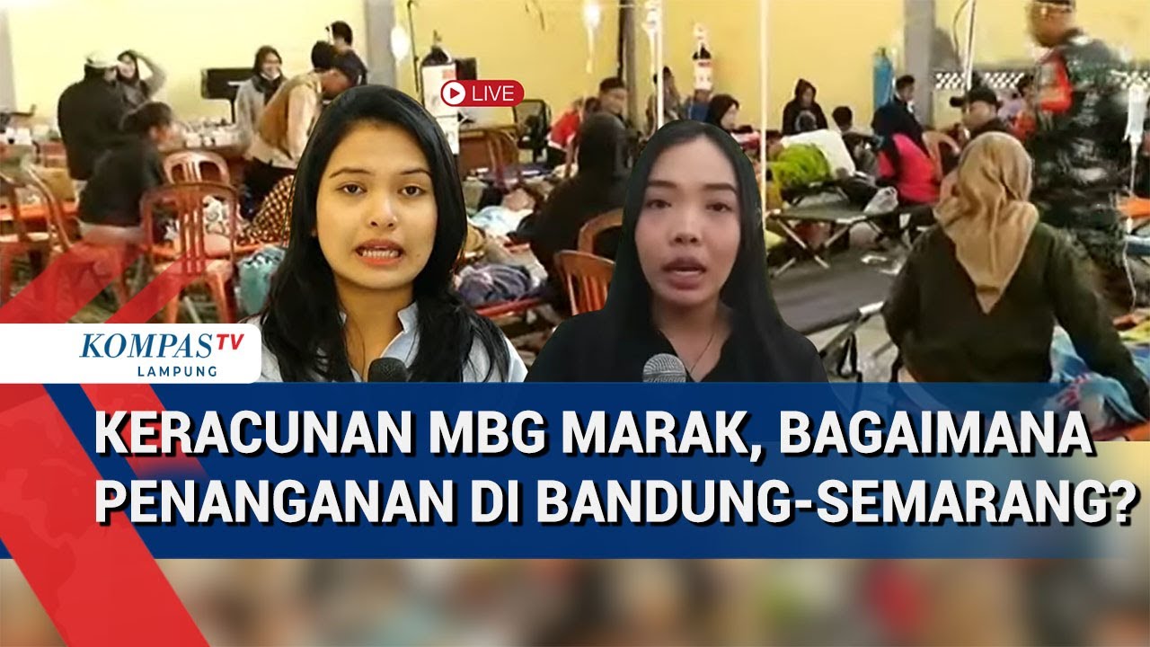 Keracunan MBG Marak, Bagaimana Penanganannya di Bandung Semarang?