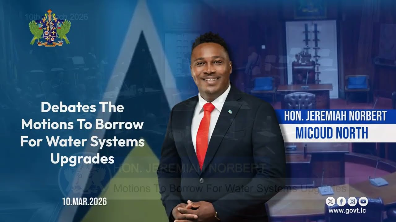 Hon. Jeremiah Norbert Debates The Motions To Borrow For Water Systems Upgrades