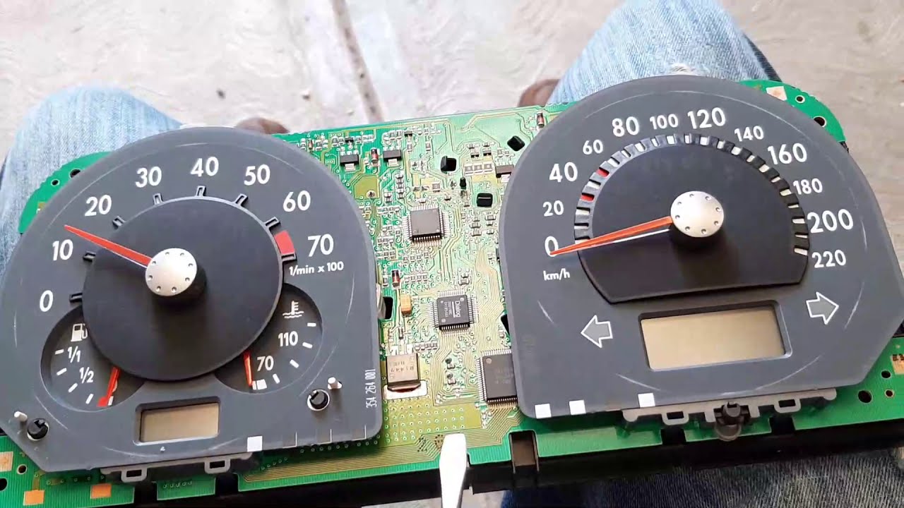 COMO QUITAR CLUSTER INDICADORES VOLKSWAGEN  DERBY
