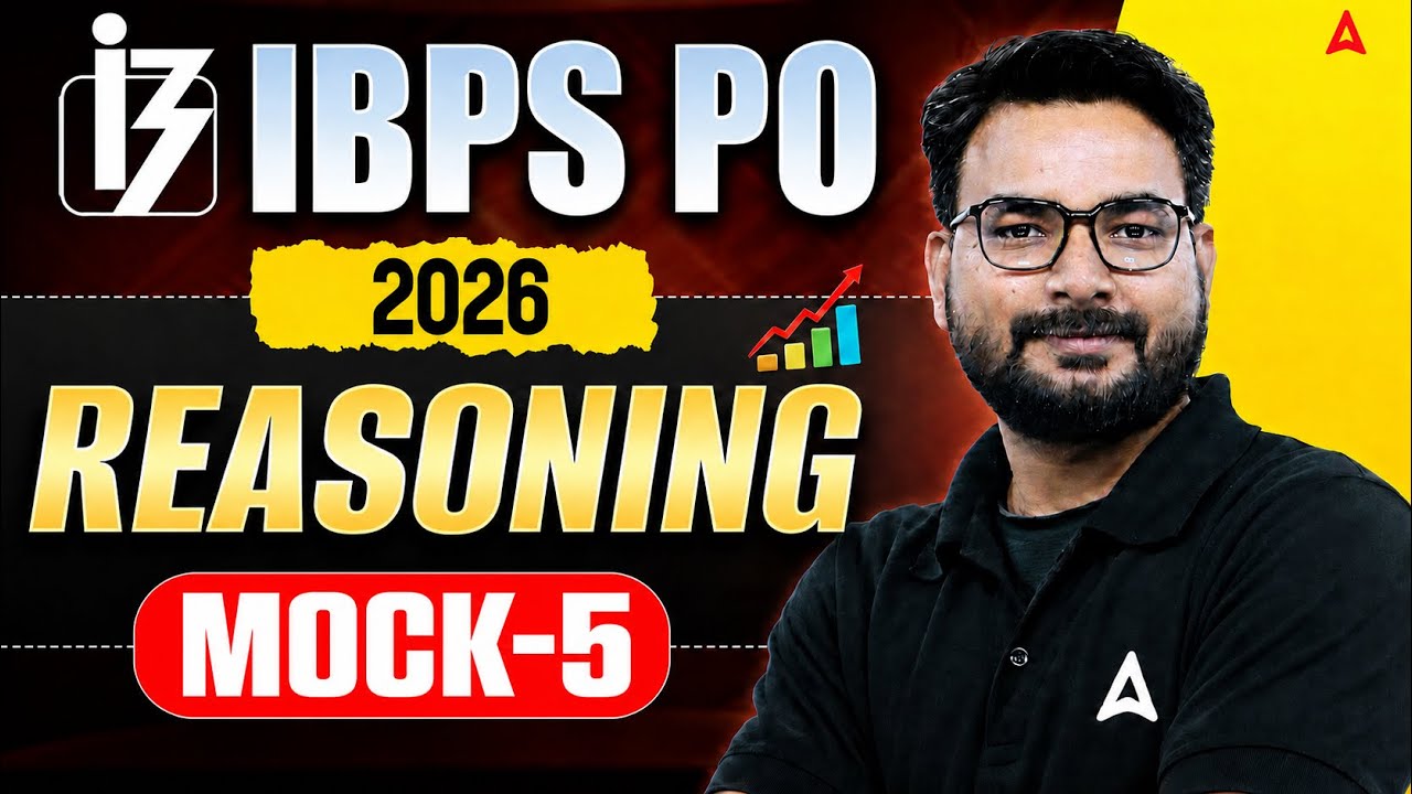 IBPS PO 2026 Reasoning | Reasoning Mock Test - 5 | Most Expected Paper by Saurav Sir