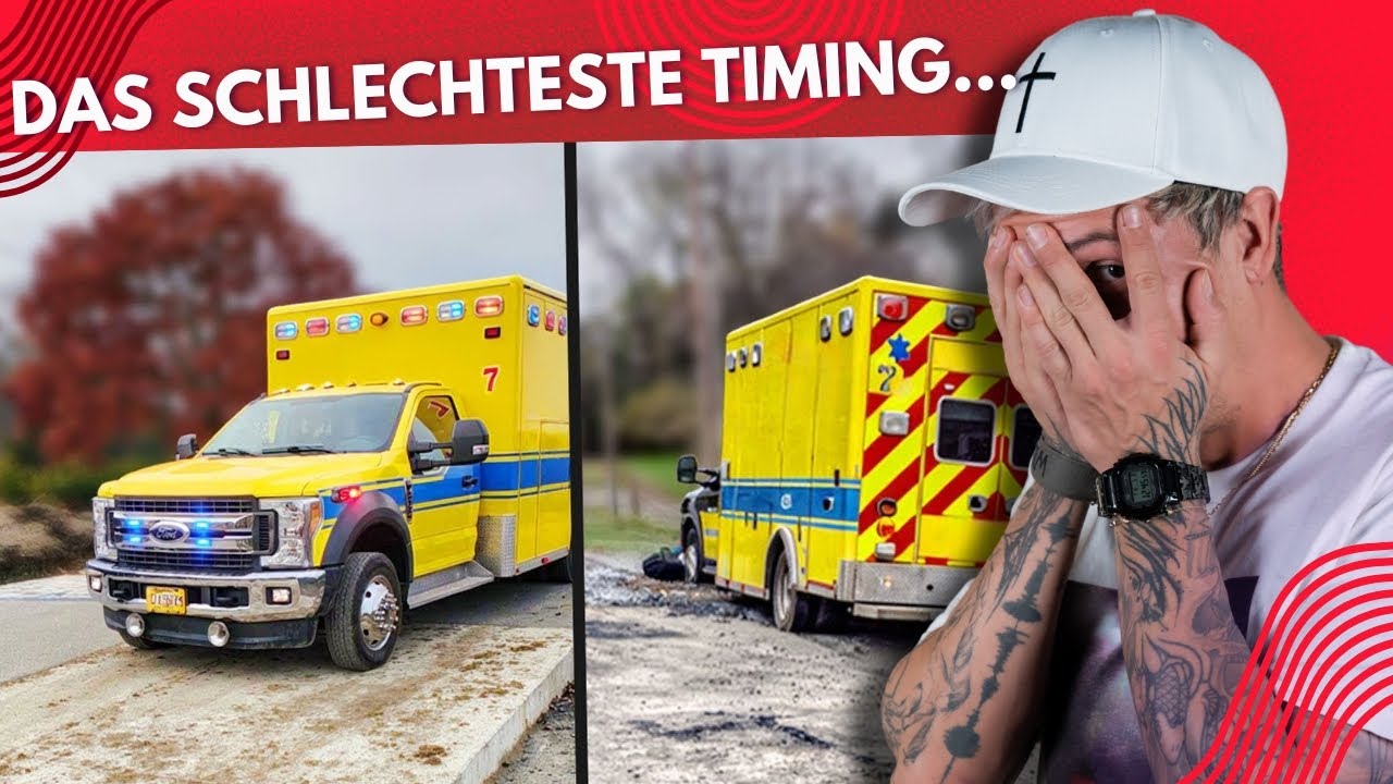 Unglaublich schlechtes Timing für diesen Unfall...
