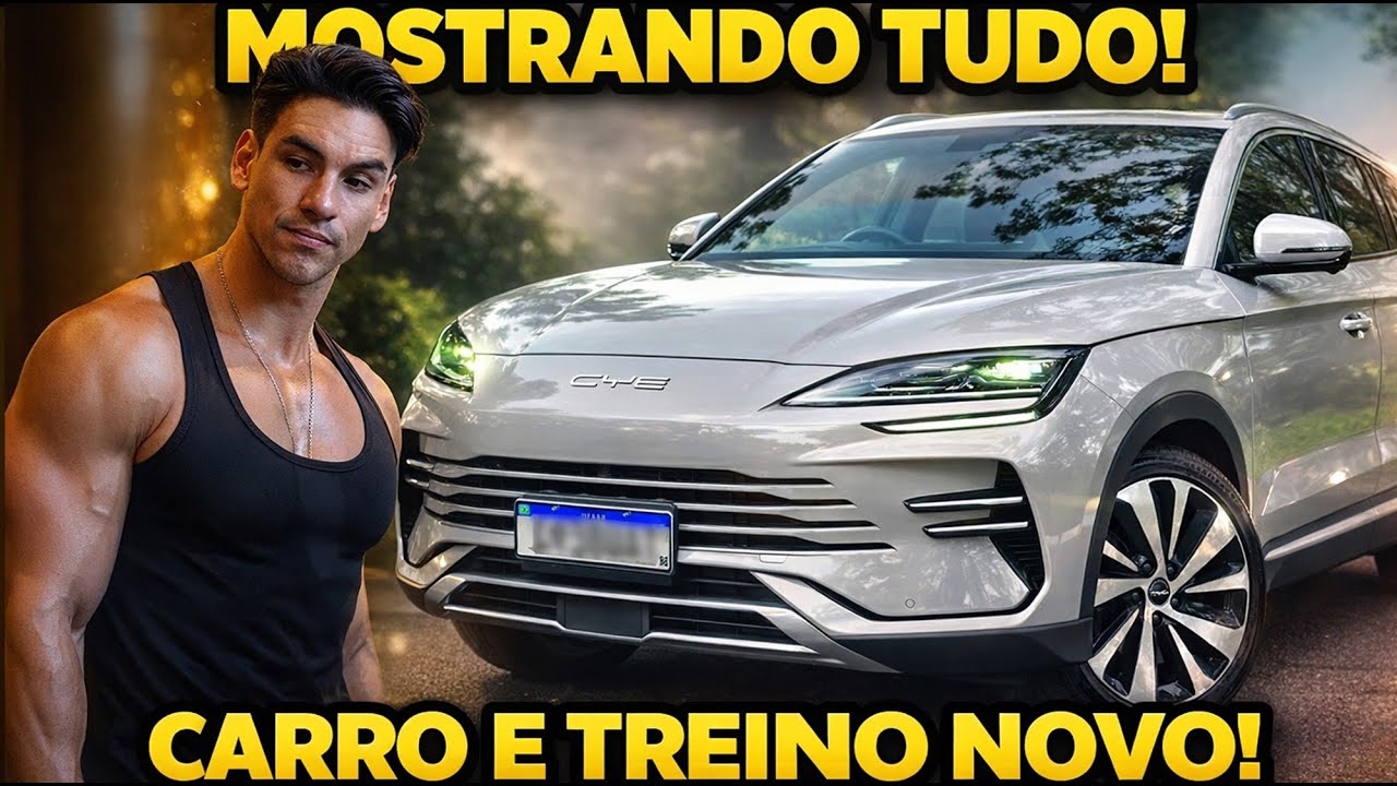 NUNCA MOSTREI ISSO ANTES! - treino atual e carro novo!