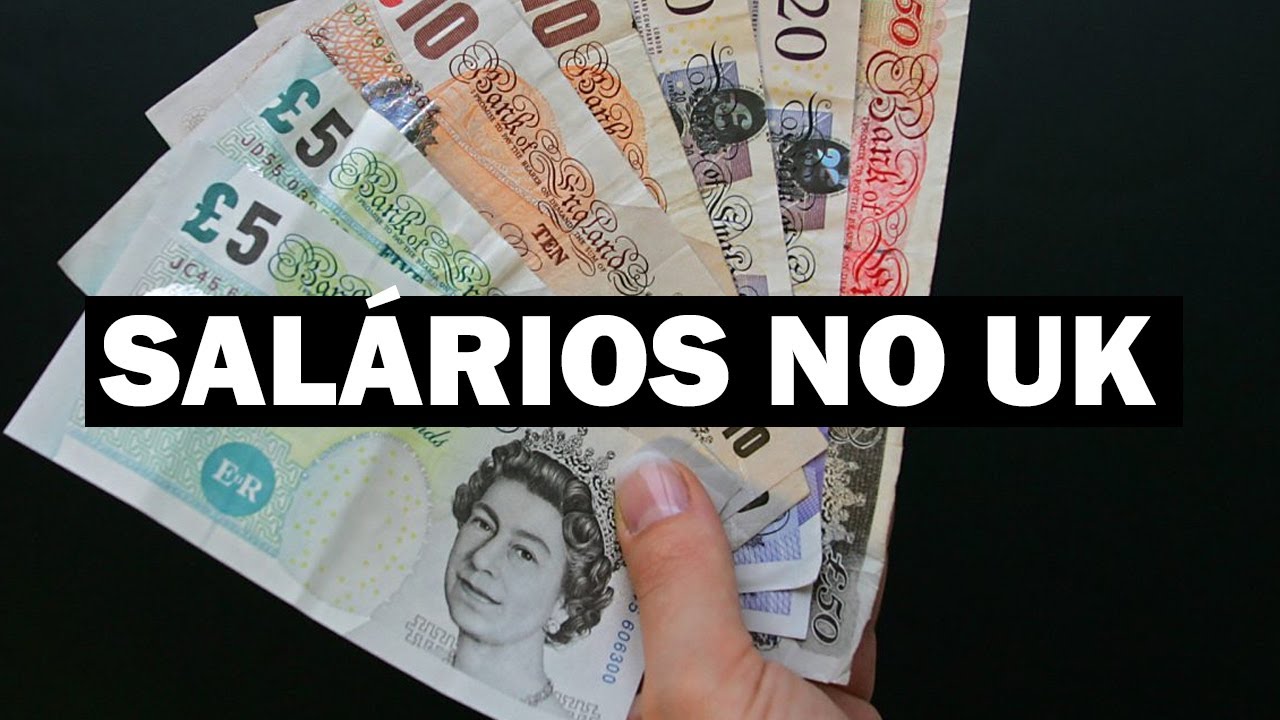 DESCUBRA A MÉDIA SALÁRIAL NO REINO UNIDO -  70 PROFISSÕES DIFERENTES