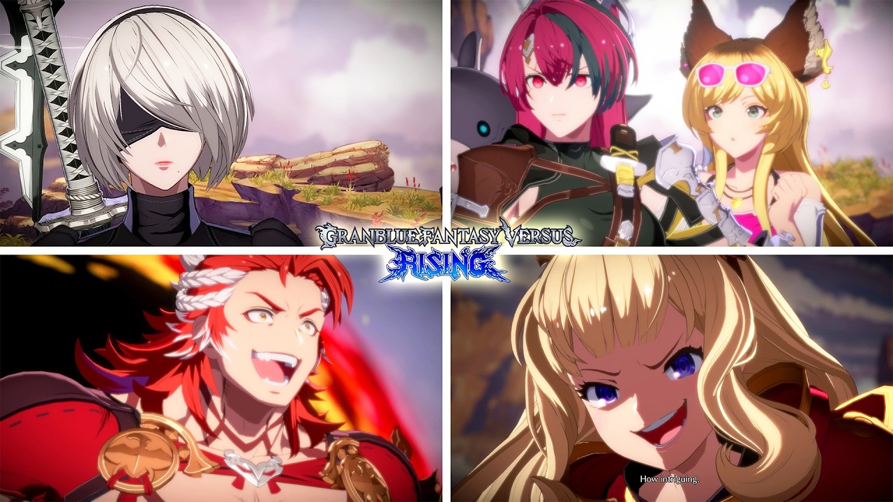 Granblue Fantasy Versus Rising — Все вступительные ролики и победные позы (полный список персонажей)