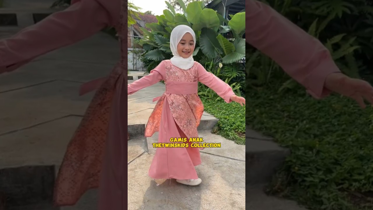 baju Dress Muslim Anak Perempuan