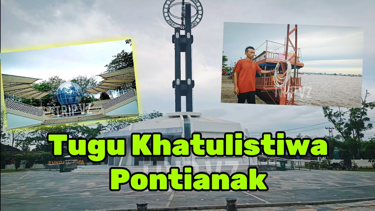 Pesona Tugu Khatulistiwa Pontianak, Tepi Sungai