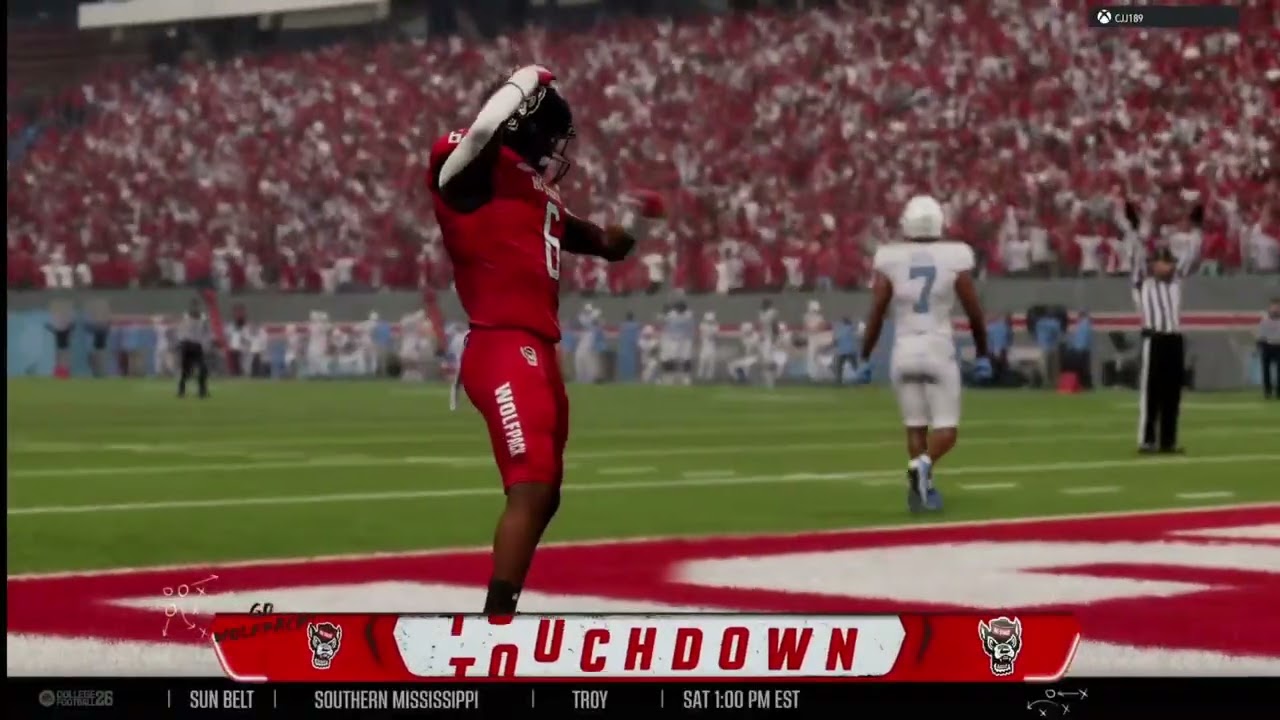 CFB26 Online Dynasty Season C, Week 13: #18 North Carolina (NathanismyName) @ #13 NC State (CJJ189)