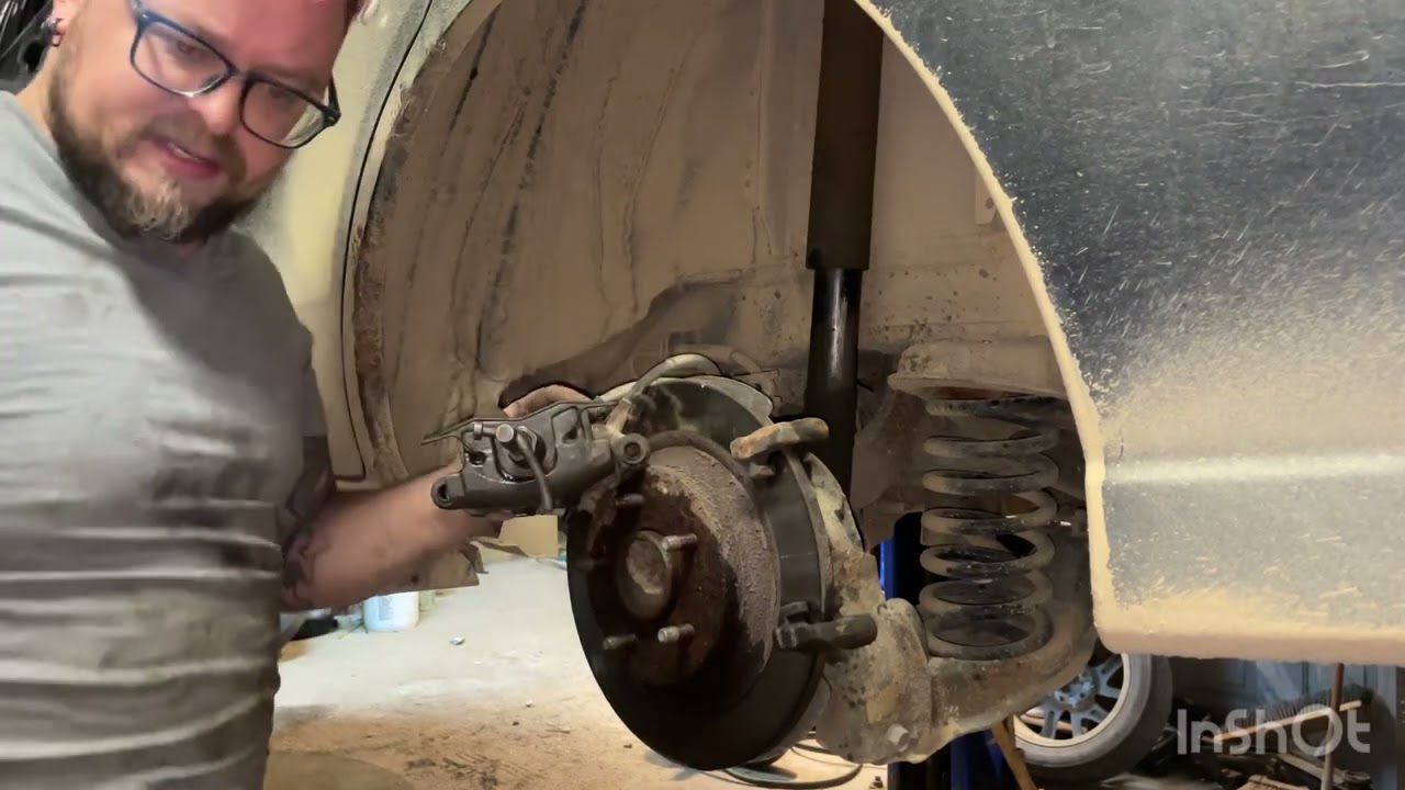 2008-2011 Mazda 5 rear brake replacement