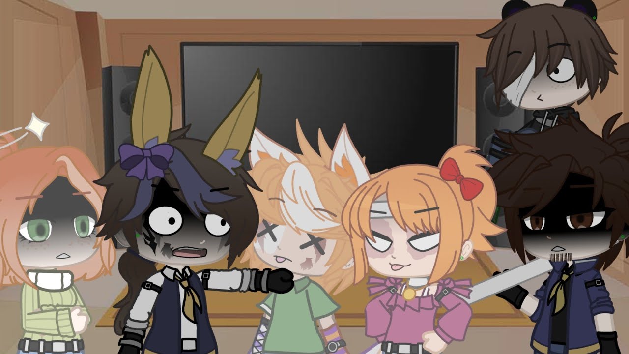 Aftons React to Mike's AUs(My take-AU/Repost)Read Desc.