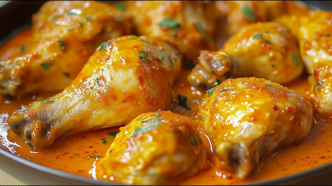 Настоящий венгерский рецепт курицы! Сочно и легко приготовить!