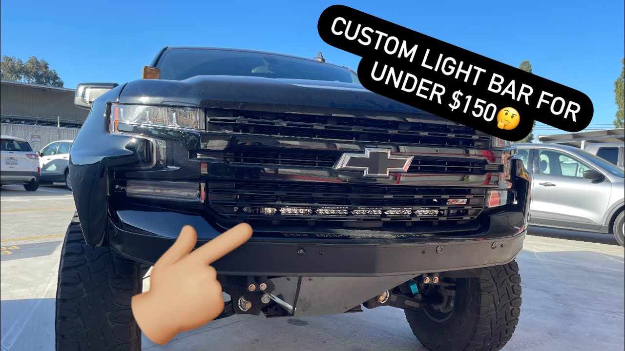 На Silverado появилась скрытая светодиодная балка!