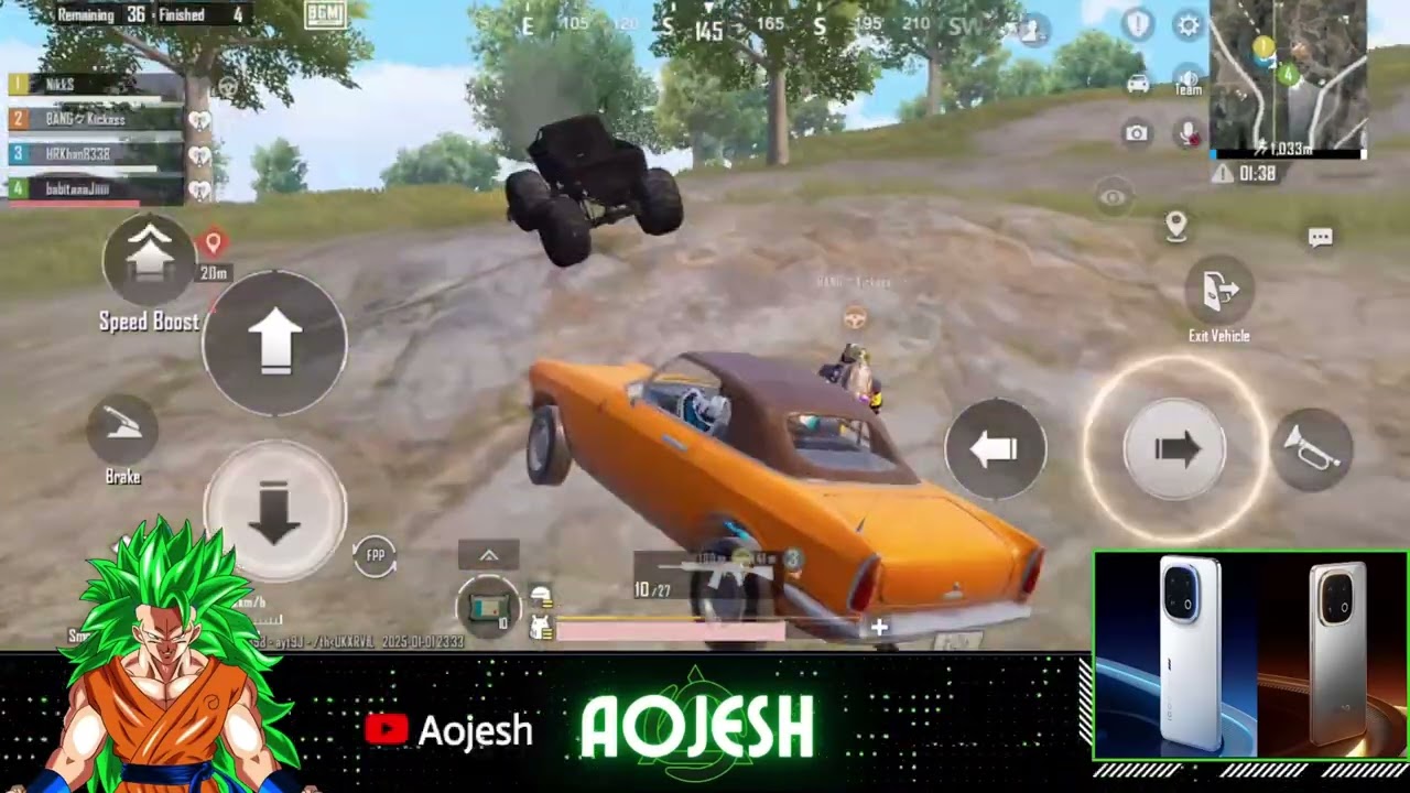 43 Kills WWCD w/ iQOO 13 Community Squad in Ace Dominator Lobby | #BGMI #WWCD #montage