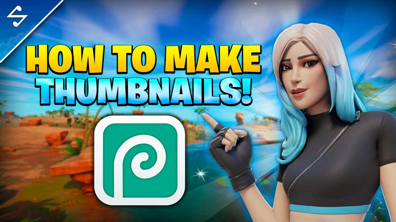 Create FREE Fortnite Thumbnails! - Backgrounds, Text, 3D Renders & More!