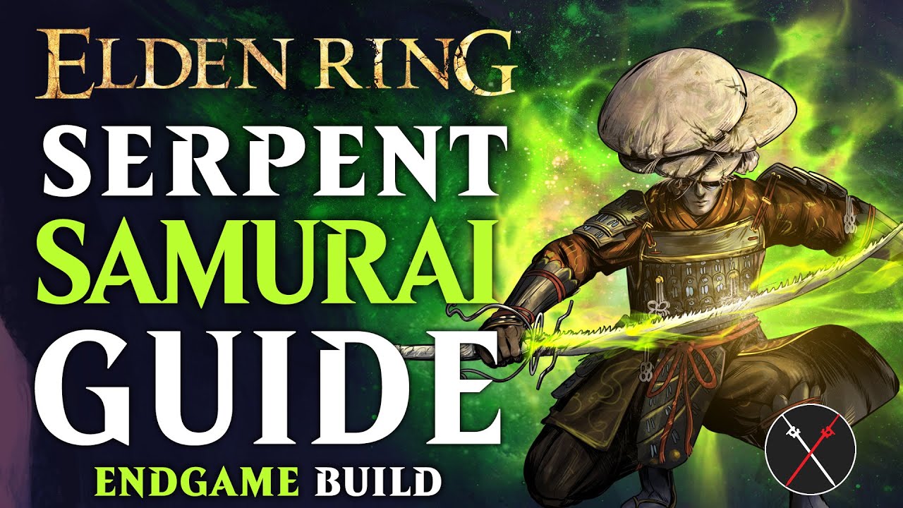 Elden Ring Poison Samurai Build Guide - How to Build a Serpent Samurai (Level 150 Guide)