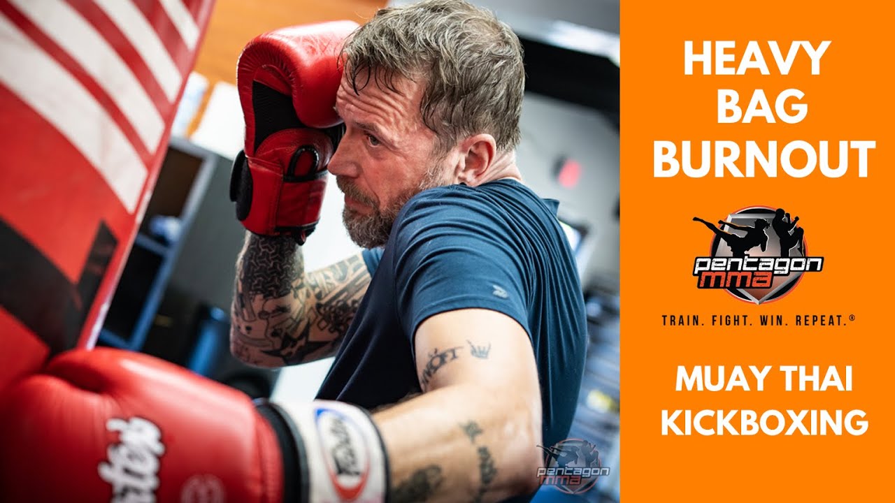Fitness Challenge!! Heavy Bag Burnout for Muay Thai and Kickboxing #31