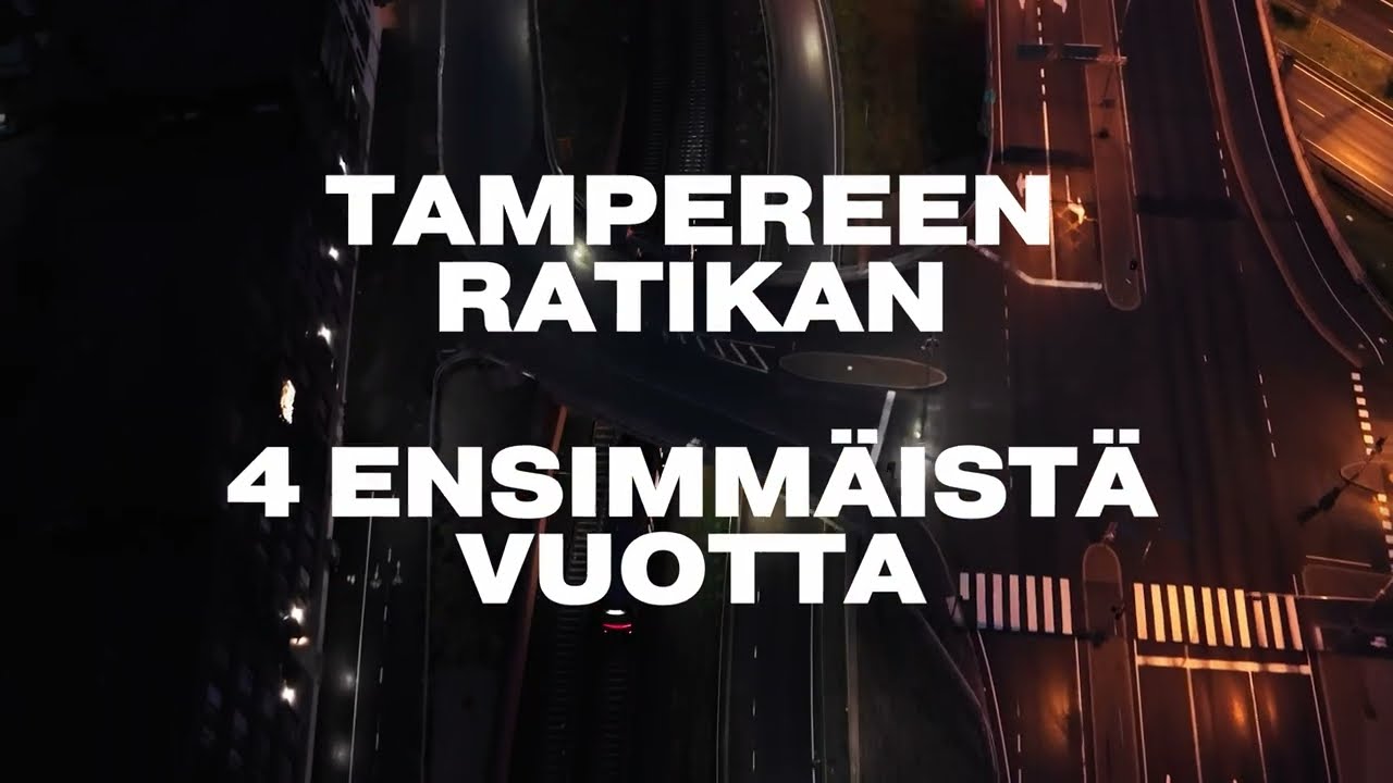 Tampereen Ratikka 4 vuotta