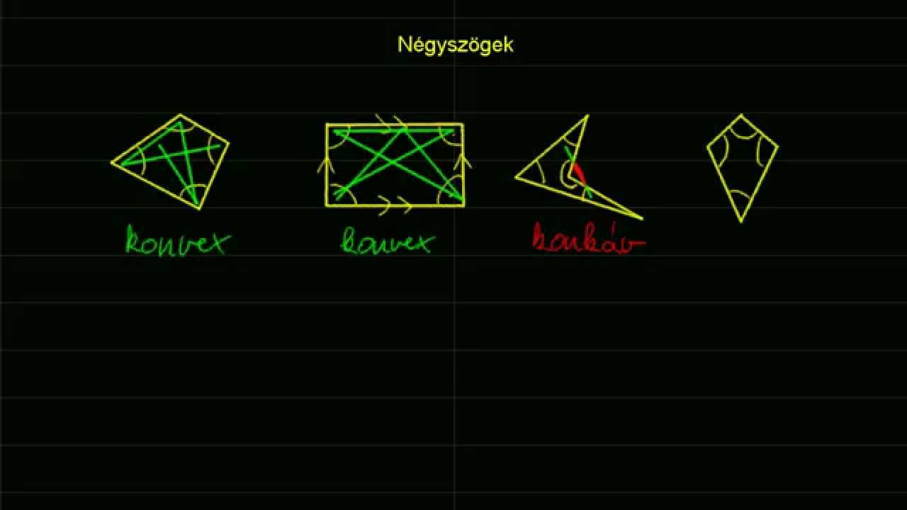Négyszögek 1. rész
