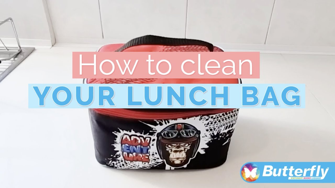 How to Clean Your Lunch Bag 🍏 Back To School Cleaning | Butterfly