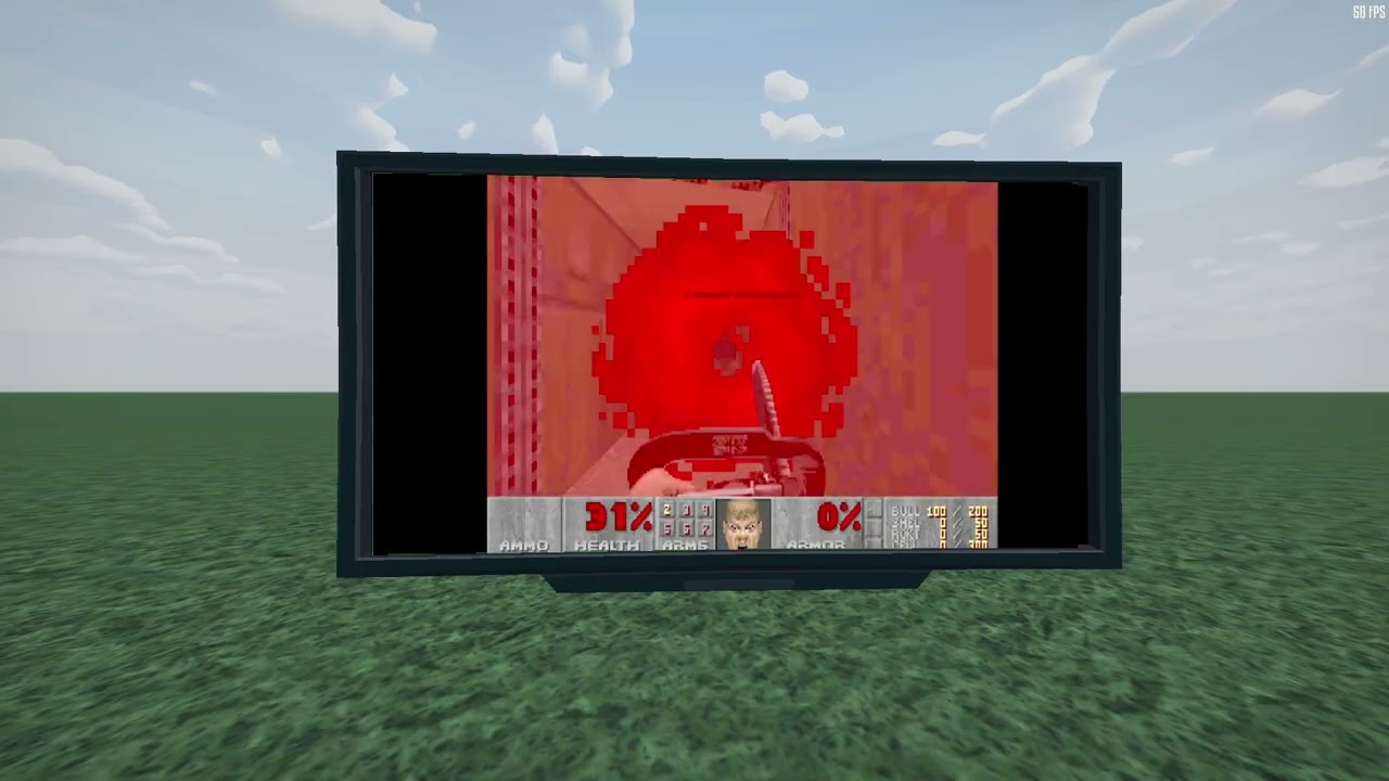 rodando doom no gorebox