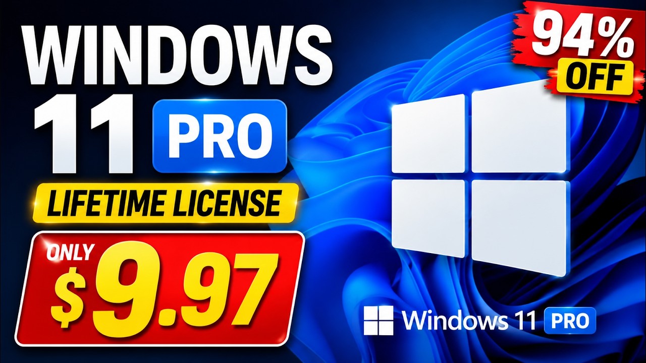 Windows 11 Pro Lifetime License for $9.97 &ndash; Worth Buying?