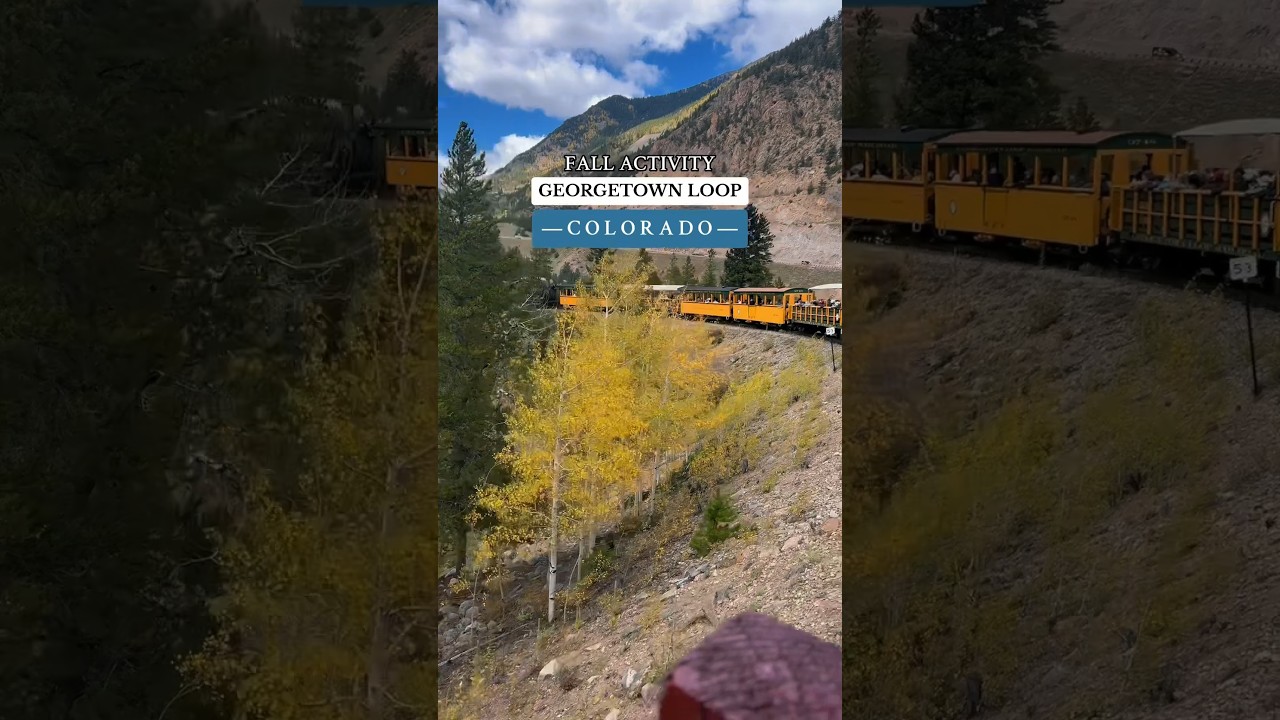 Things to do this fall: Georgetown Loop #explorecolorado #colorado