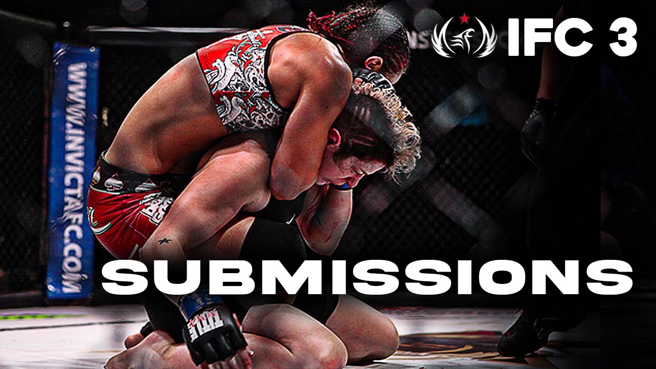 Invicta FC 3: EVERY SUBMISSION! Zingano Penne & Baszler!
