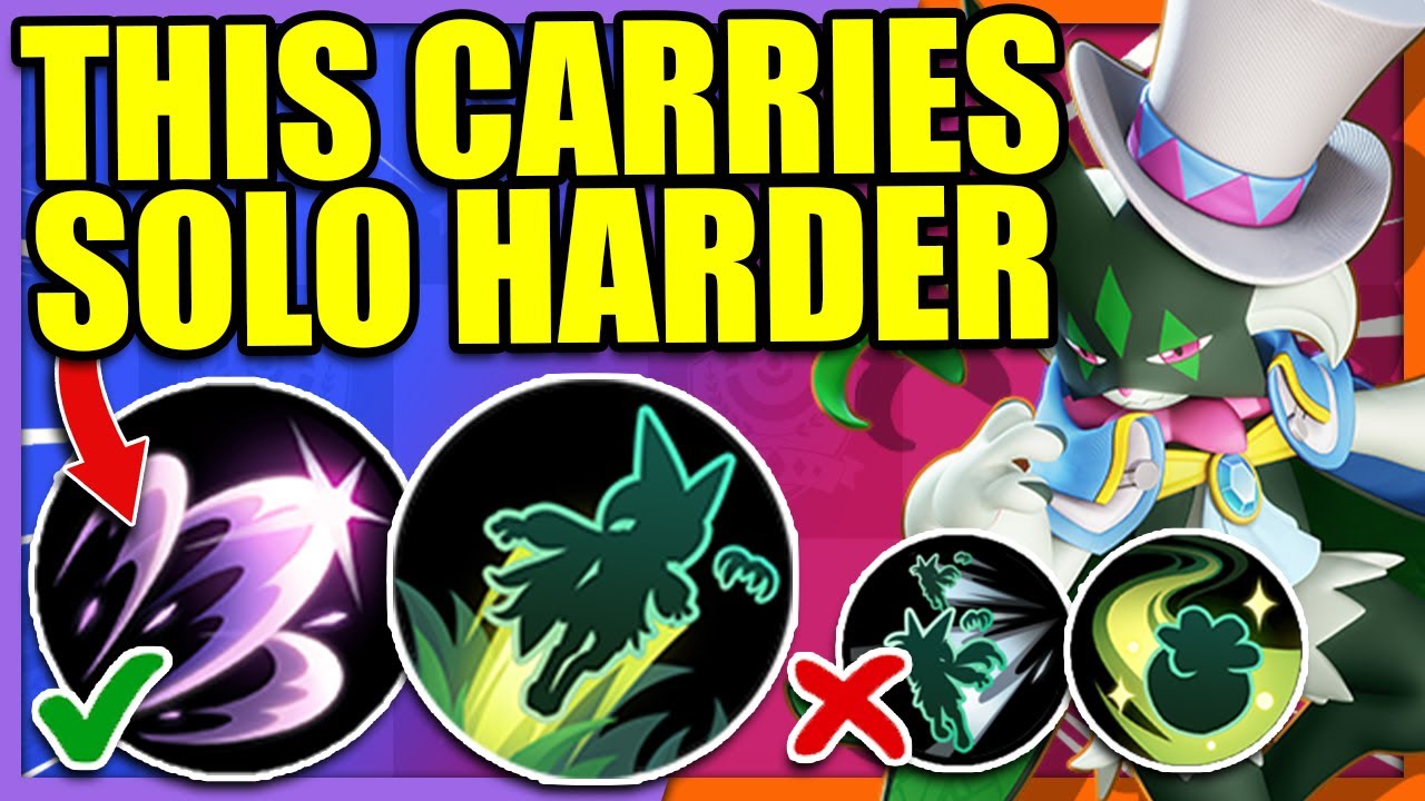 Am I Crazy for saying NIGHT SLASH MEOWSCARADA is the Better CARRY BUILD?! | Pokemon Unite