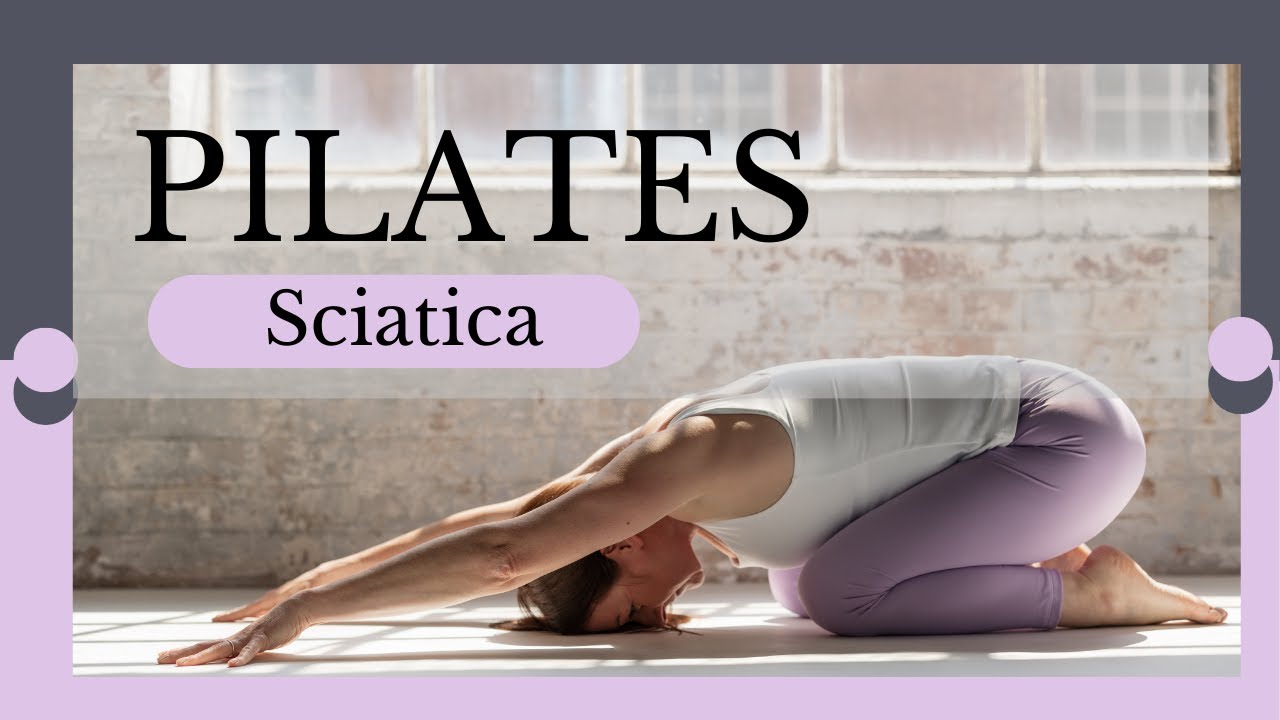 4-Minute Pilates for Sciatica Pain Relief | Gentle Lower Back & Hips