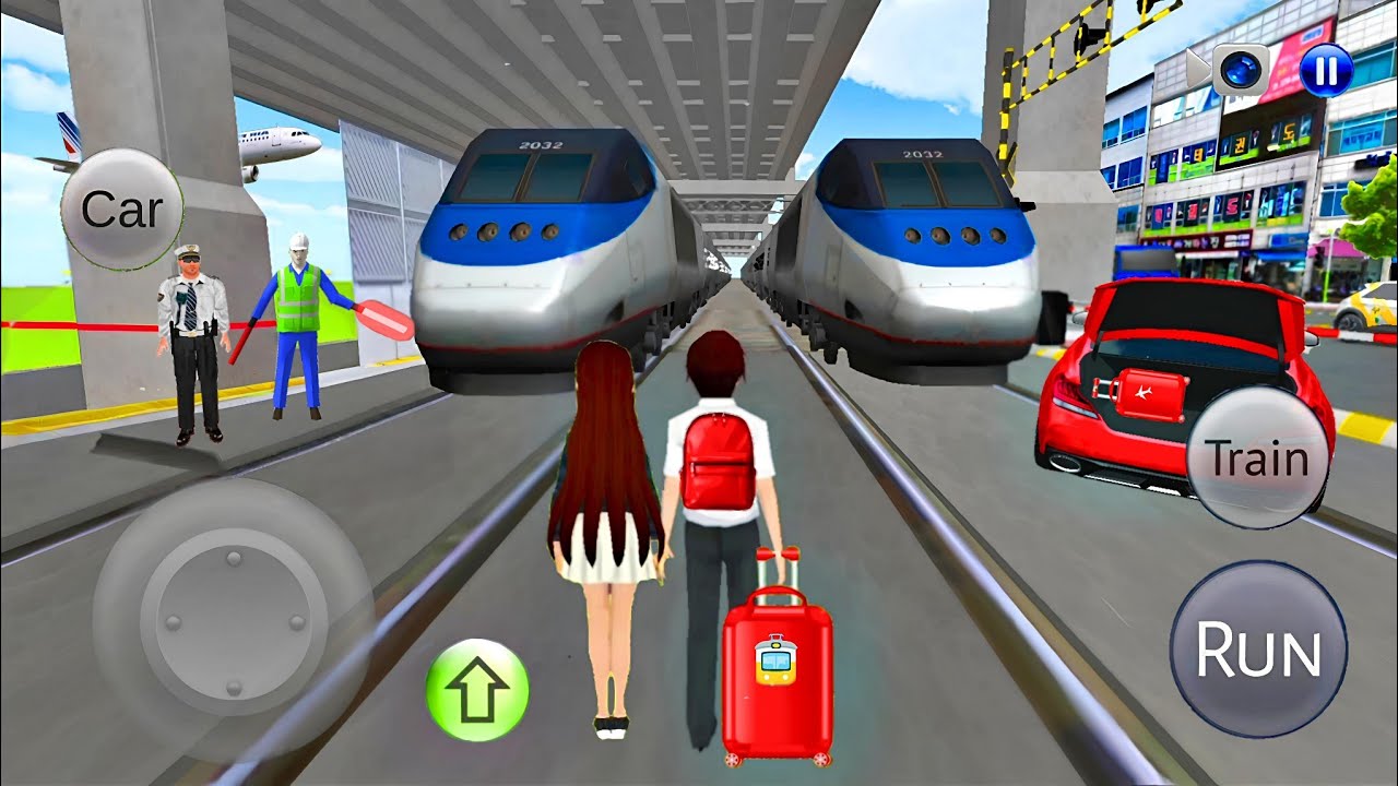 Today I Use Bullet Train Travelling Experience🚄 3D Driving Class 2025 - Car Games Android Gameplay