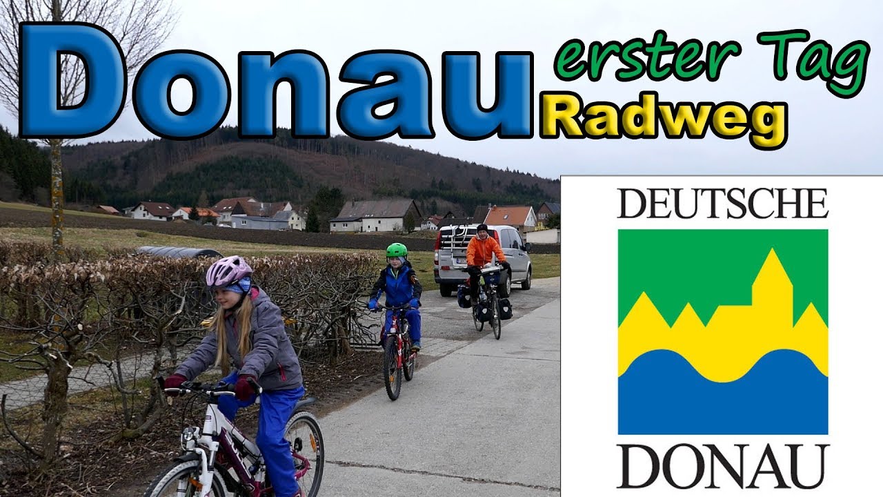 Donauradweg erster Tag